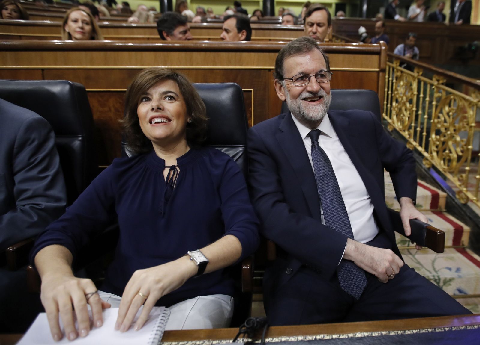 La moción de censura de Podemos contra Rajoy en imágenes