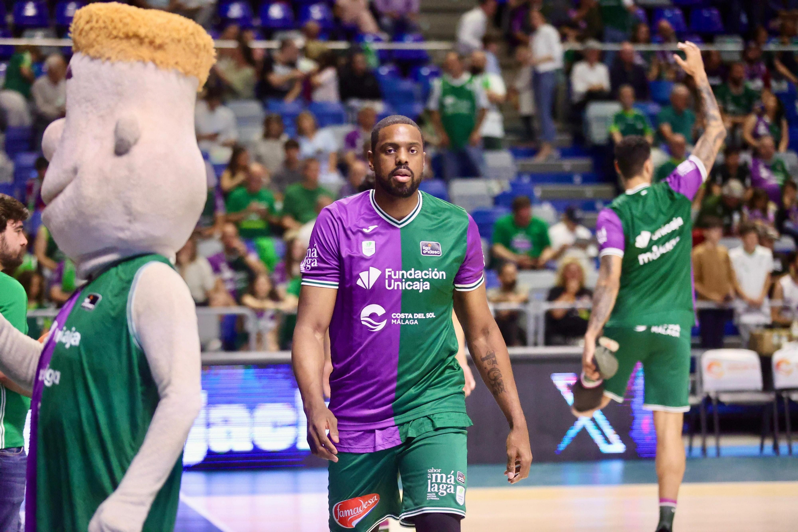 El Unicaja -UCAM Murcia, en fotos