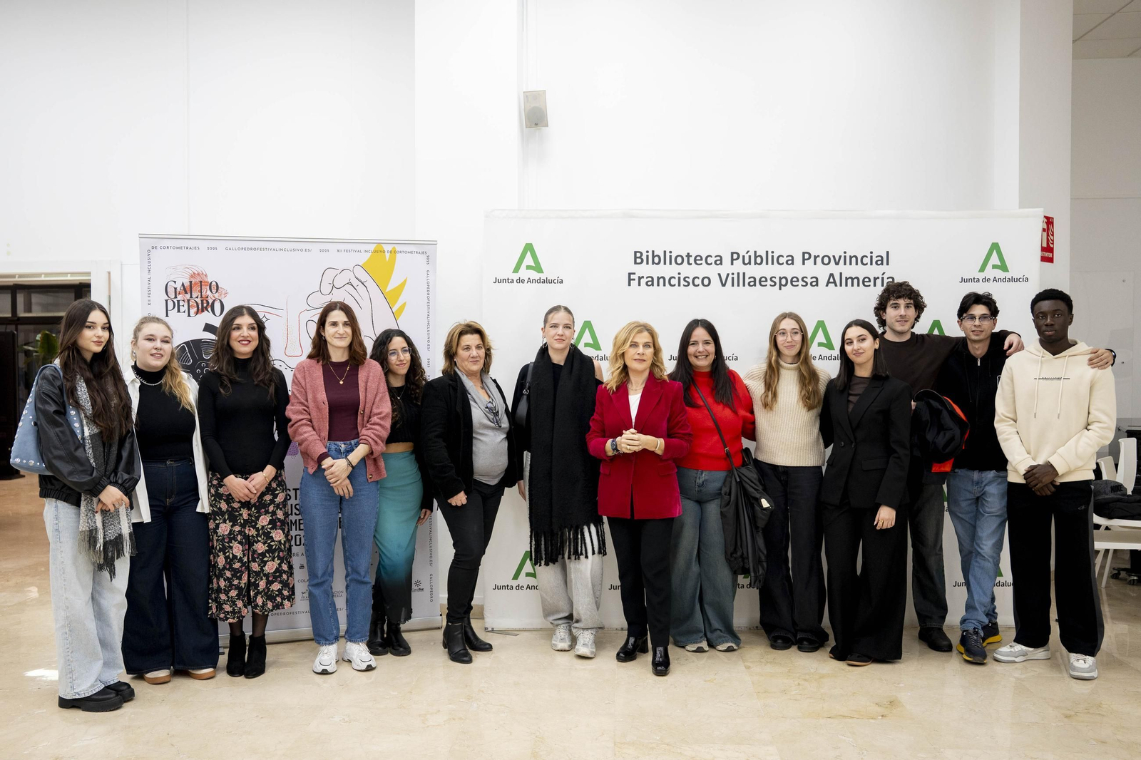 Inauguración de la exposición ‘Carteles para un Gallo Pedro’ en la Villaespesa.
