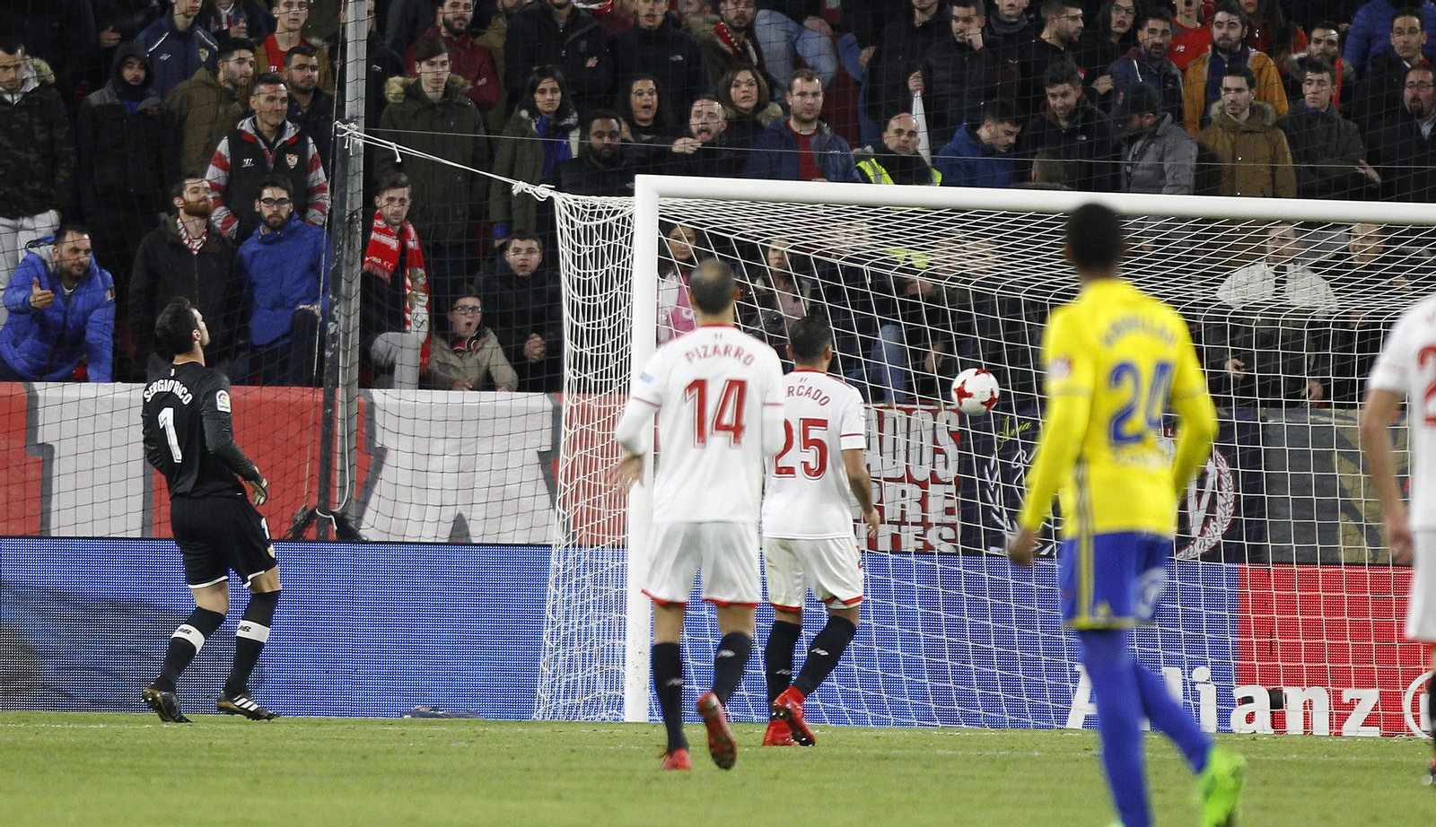 Las imágenes del Sevilla-Cádiz