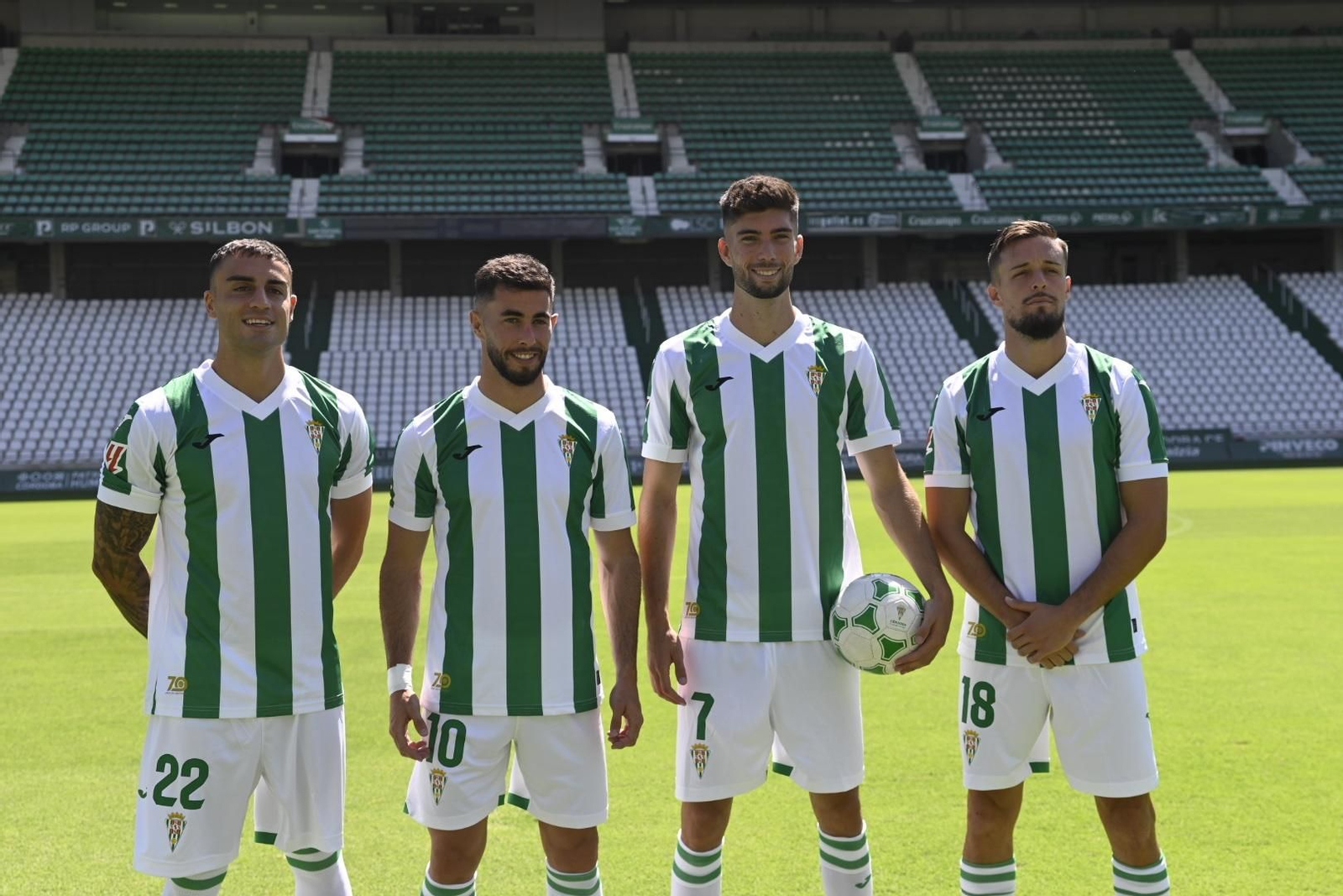 La presentación de Carlos Isaac, Jacobo, Théo Zidane y Genaro, en imágenes