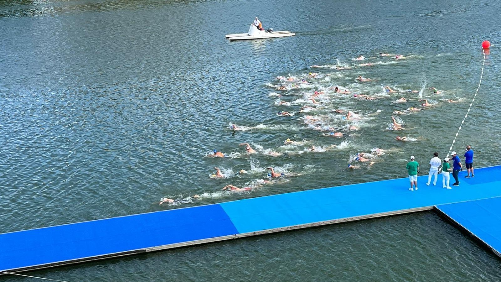 Salida de la prueba máster.