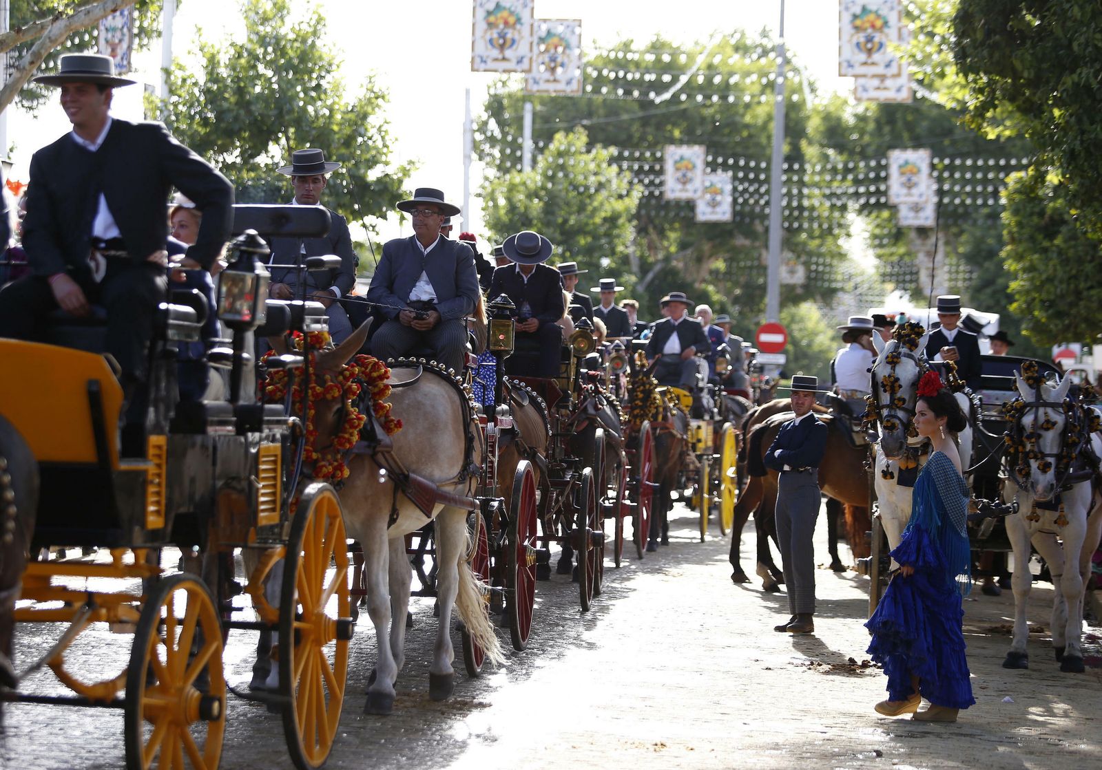 Galería con las mejores fotos del miércoles de Feria.  Por Belén Vargas