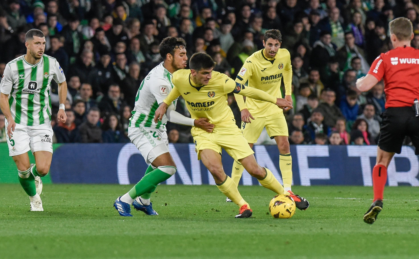 Las imágenes del Real Betis-Villarreal