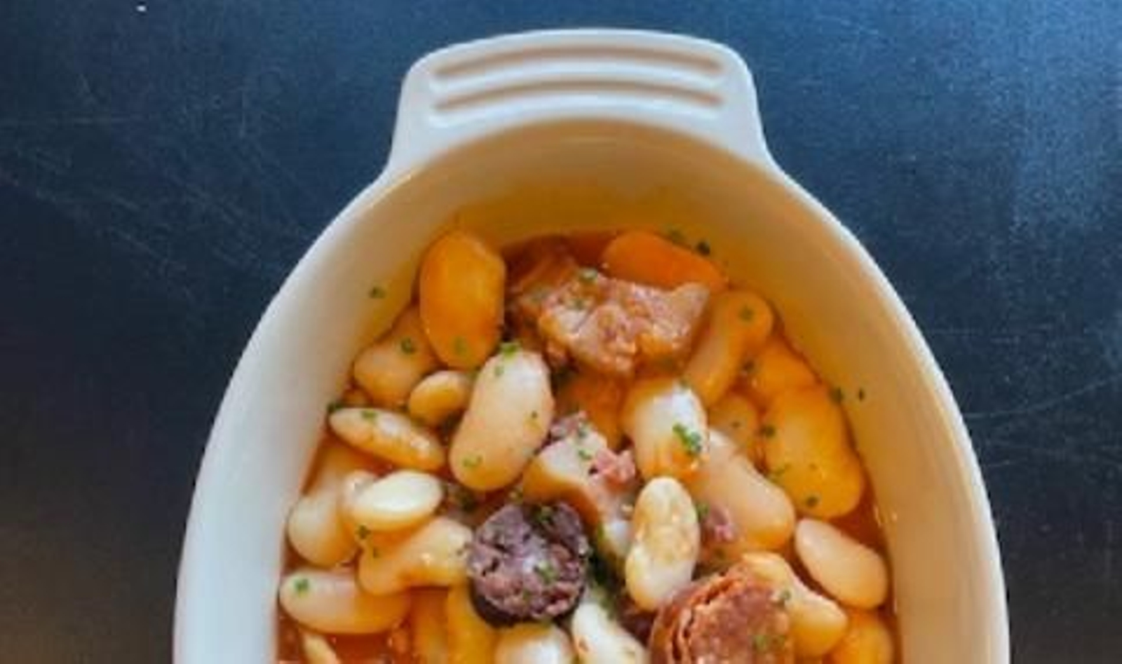 Plato de la taberna Aobe, en Jerez.