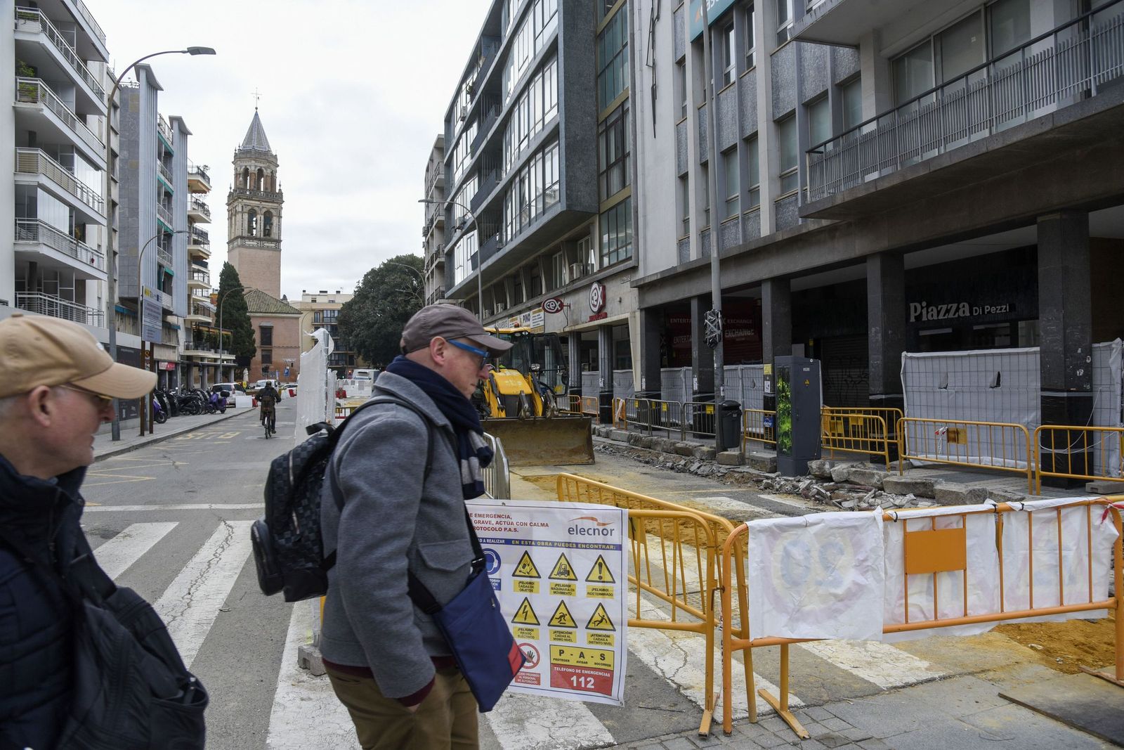 Obras en Imagen para la llegada del tranvibús.