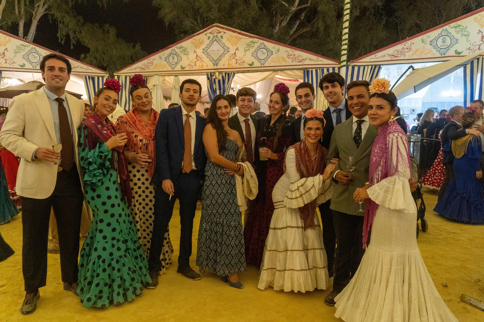 Ambiente de la noche del 10 de Octubre en la Feria Del Caballo 2025