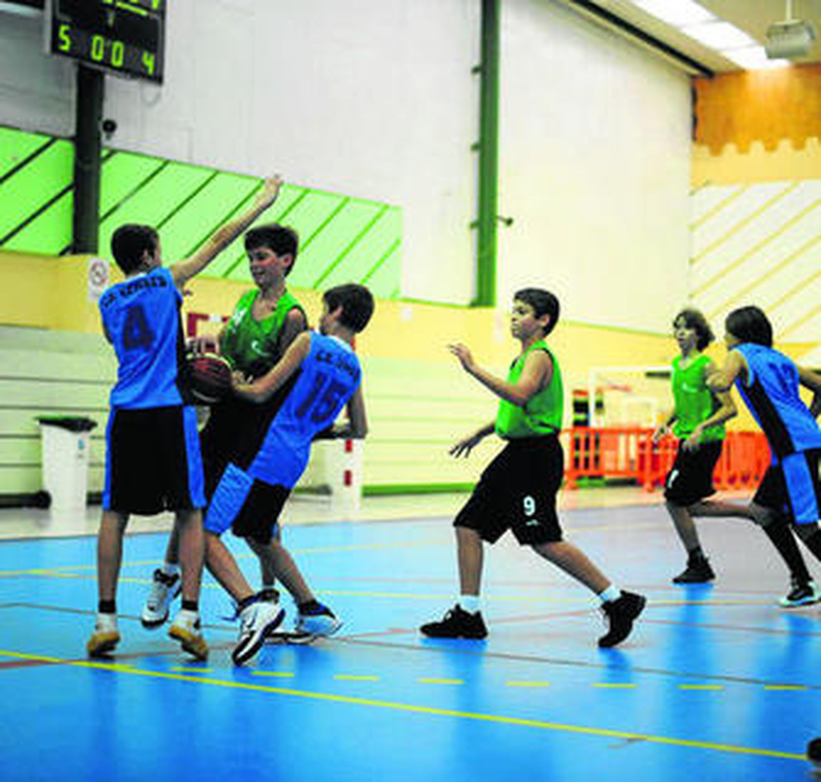 El equipo infantil del Cimbis fue el único derrotado.
