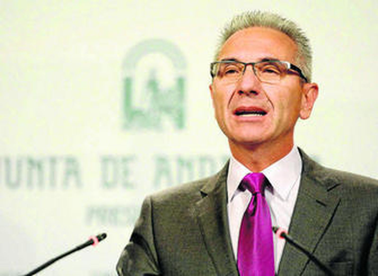 Miguel Ángel Vázquez, ayer en rueda de prensa.