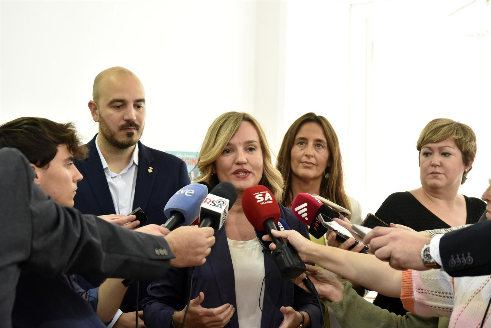 La ministra de Educación, Pilar Alegría