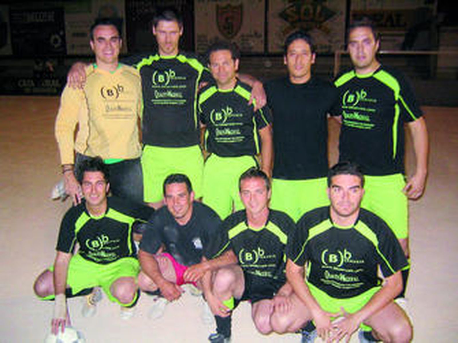 Integrantes del BB Serveis Quality-Fútbol 7