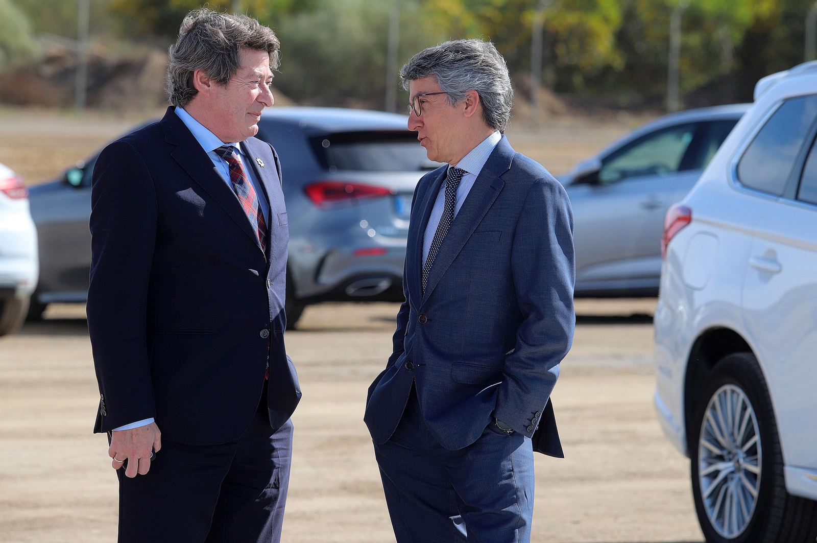 Imágenes de la inauguración de la ampliación norte del Muelle Sur del Puerto de Huelva