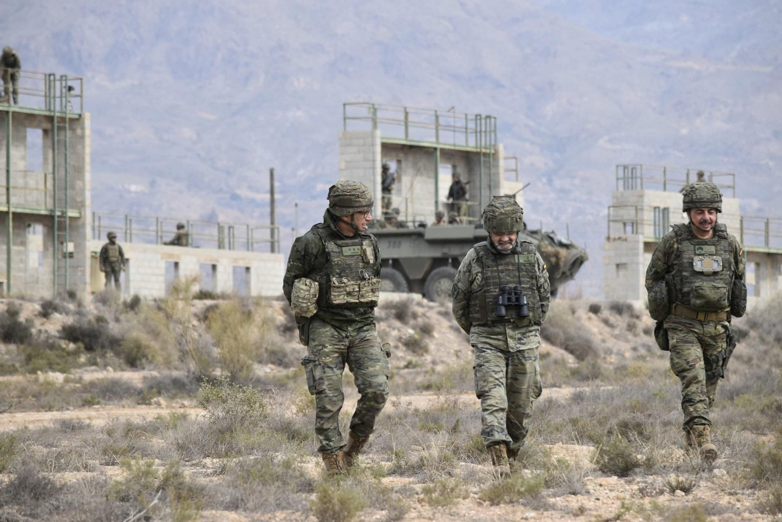 Los Regulares de Melilla se prueban en Viator: guerra total en el ejercicio Alhucemas 25