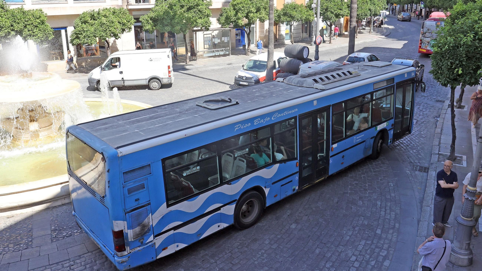 Autobuses urbanos de Jerez.