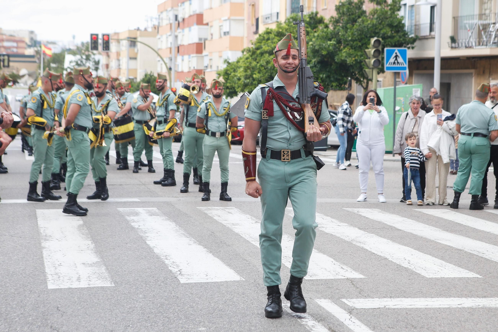 Fotos del Lunes Santo en Algeciras: La legión