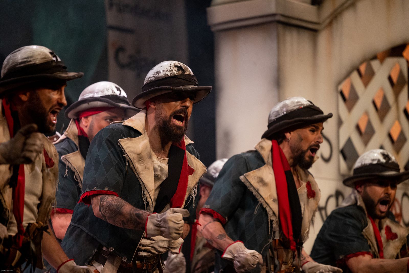 Comparsa 'Los sacrificaos'