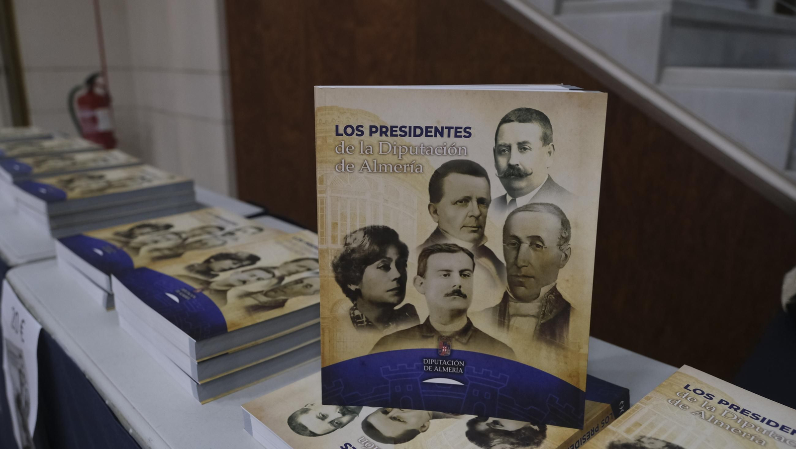 La presentación del libro 'Los Presidentes de la Diputación de Almería', en fotos