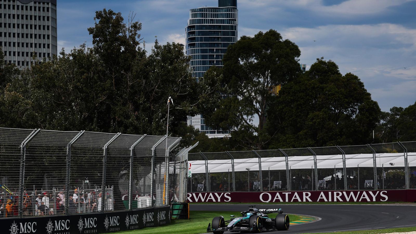 Los fotos del arranque de la Fórmula 1 en Melbourne