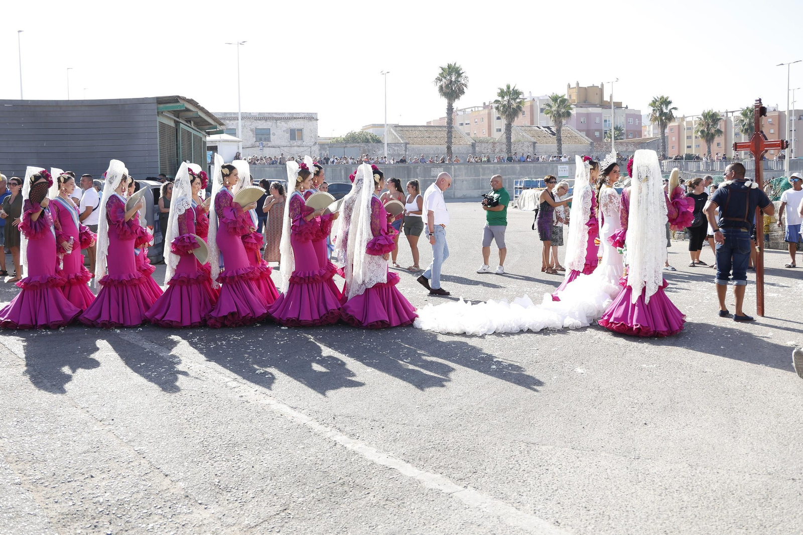 Fotos de la procesión de la Virgen del Carmen en La Línea