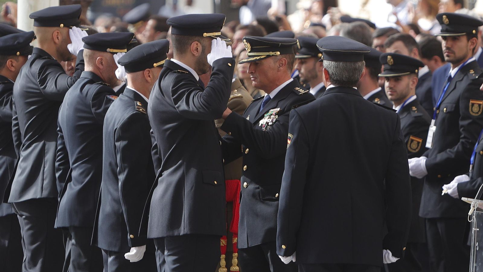 Imágenes del acto conmemorativo del Día de la Policía Nacional