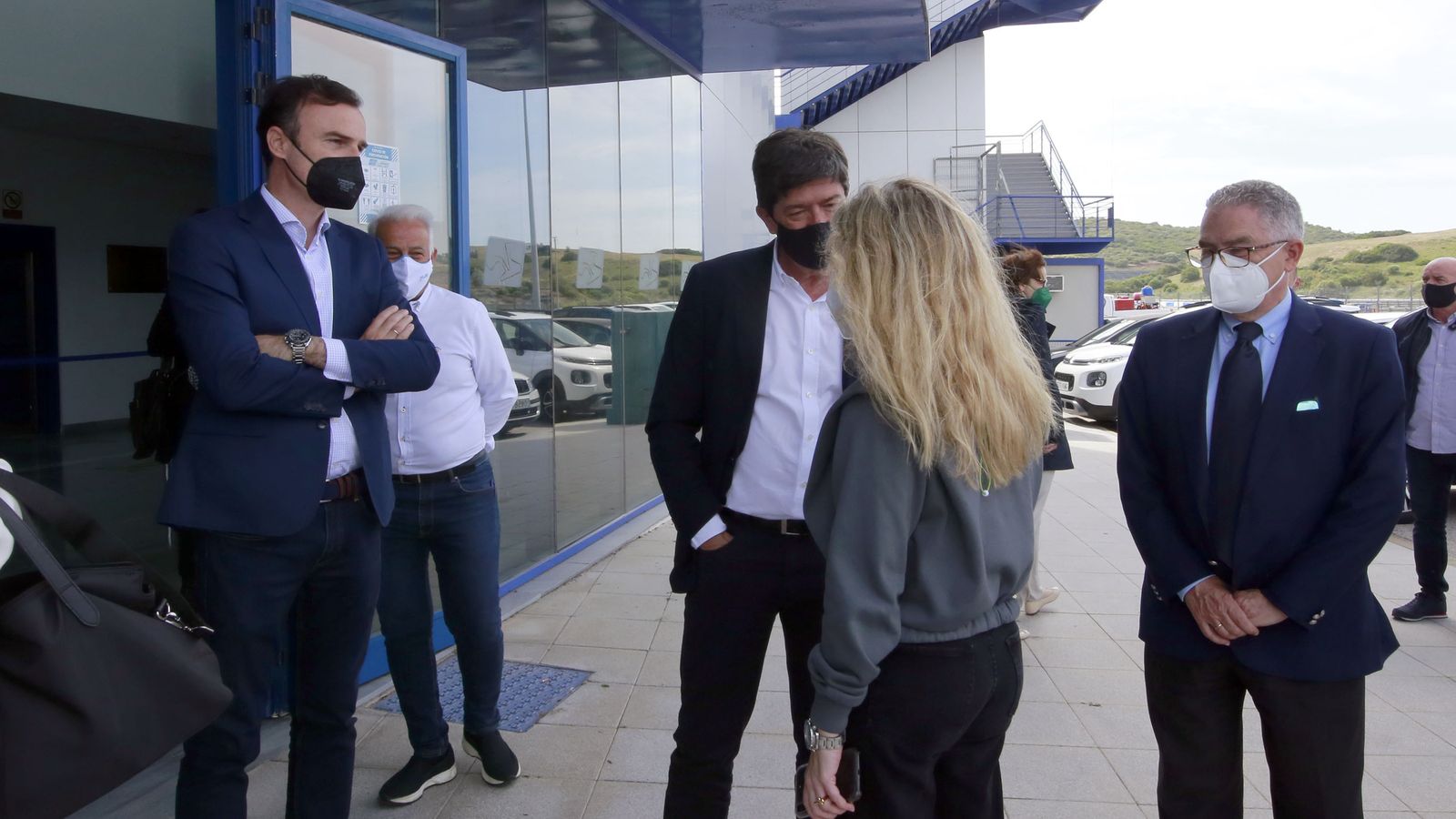 Presentación del G.P. de España en el Circuito de Jerez - Ángel Nieto
