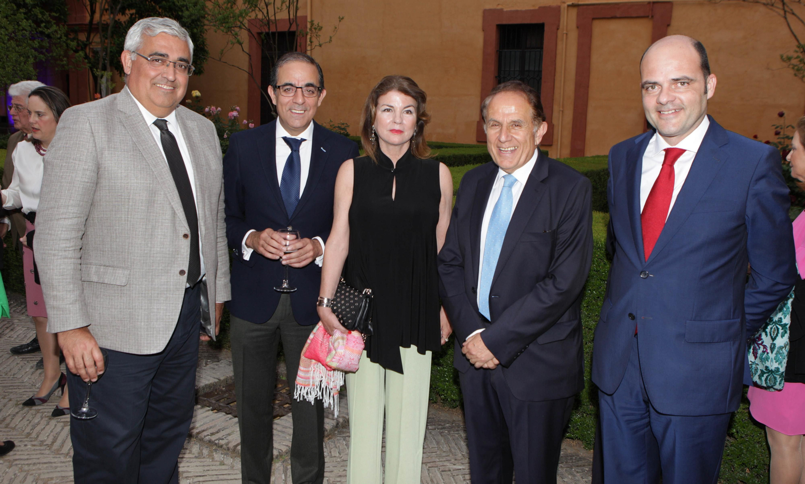 Los asistentes al VII Premio Manuel Clavero