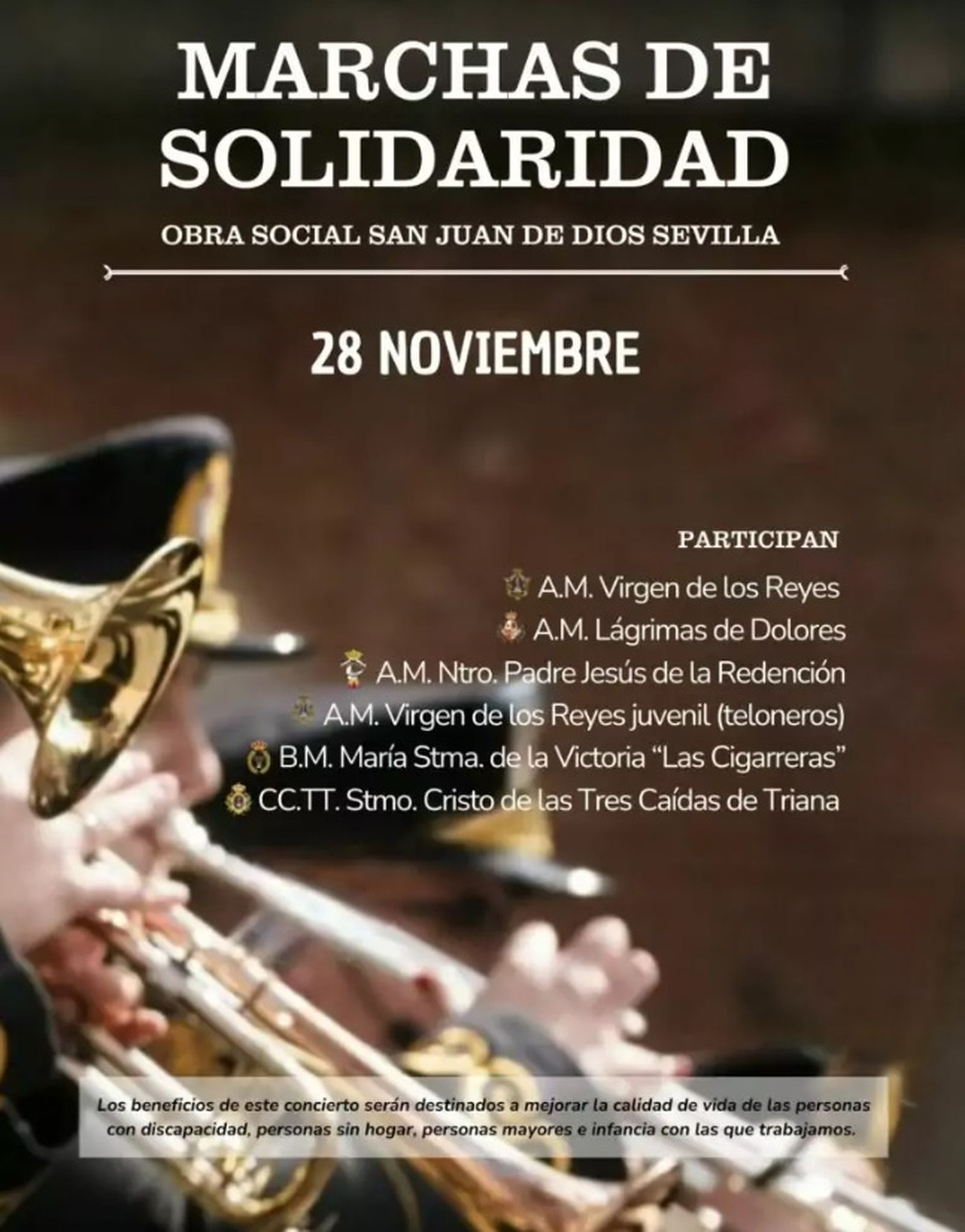 Cartel que anuncia este certamen de bandas