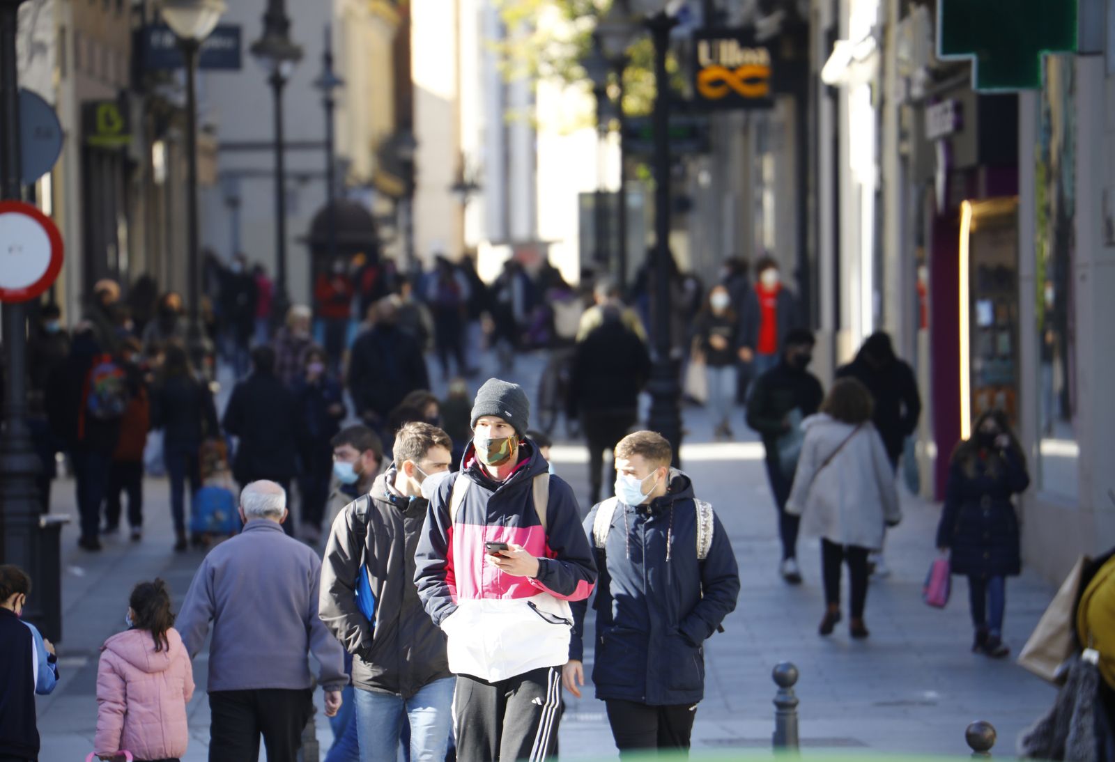 Ambiente en la calle en Córdoba.