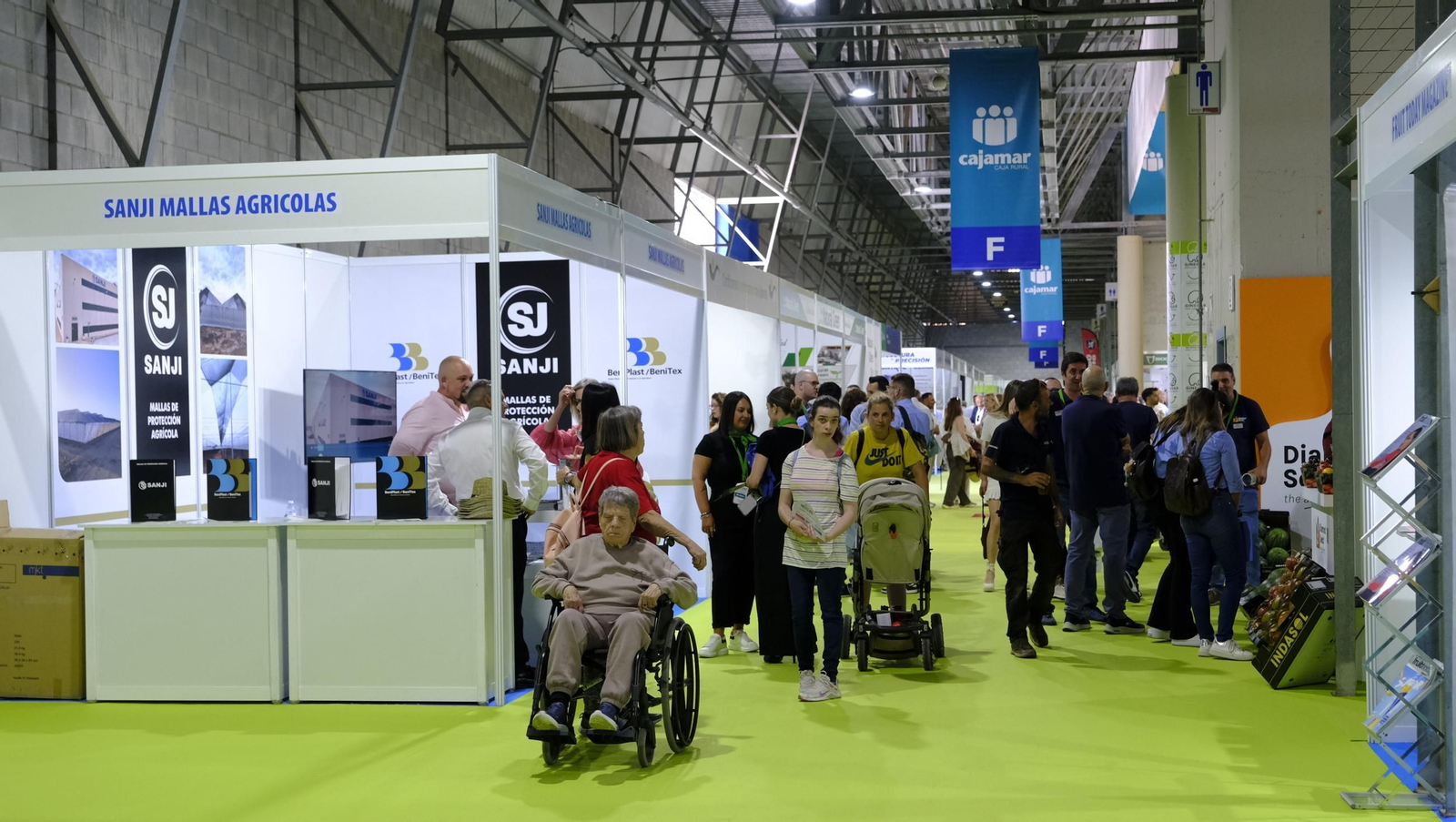 Imágenes del primer día de Infoagro Exhibition en Aguadulce