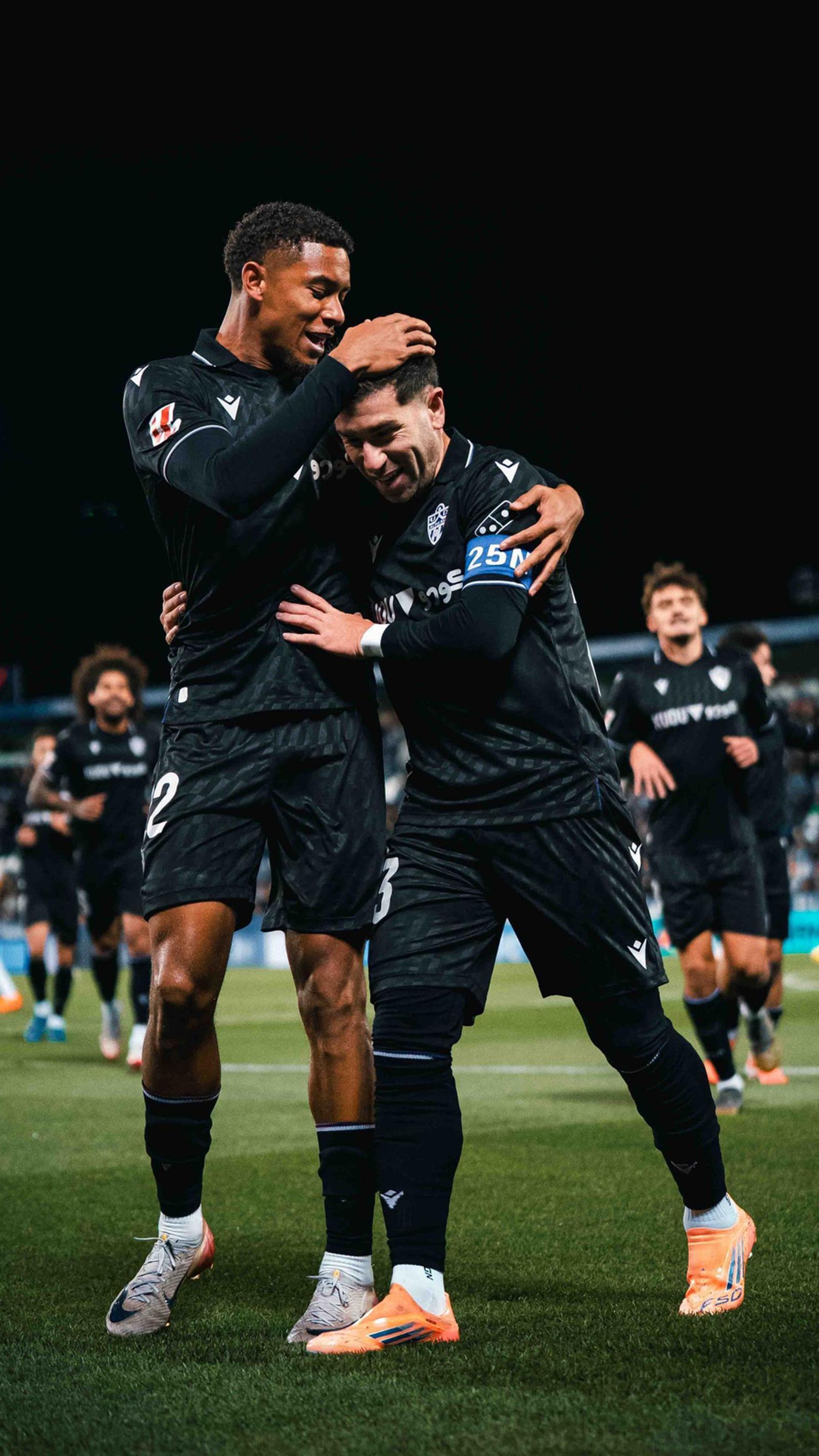 Chirino y Embarba, autores de los tantos en Butarque