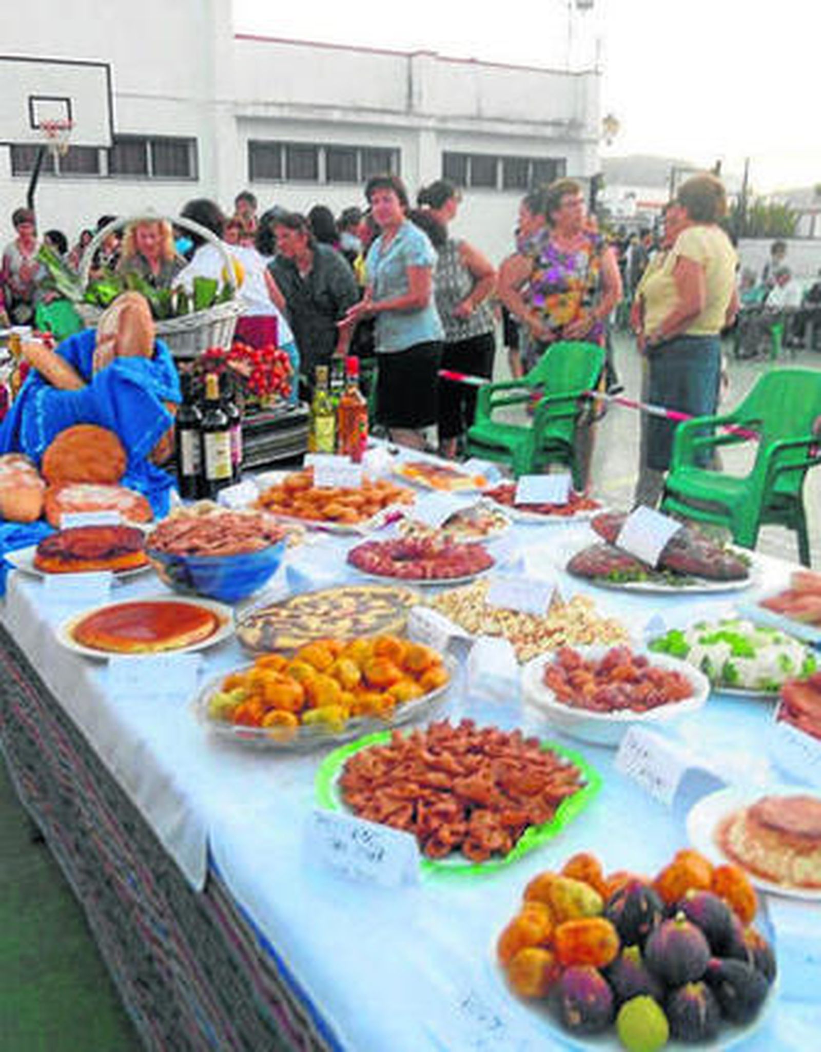 Un ejemplo de los postres que entraron en concurso.