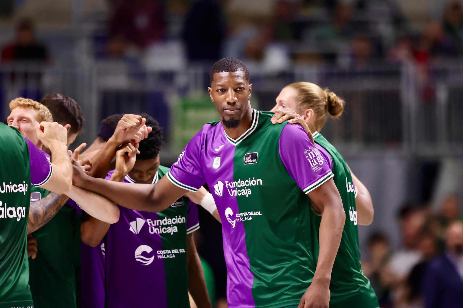 El Unicaja - Real Madrid, en fotos