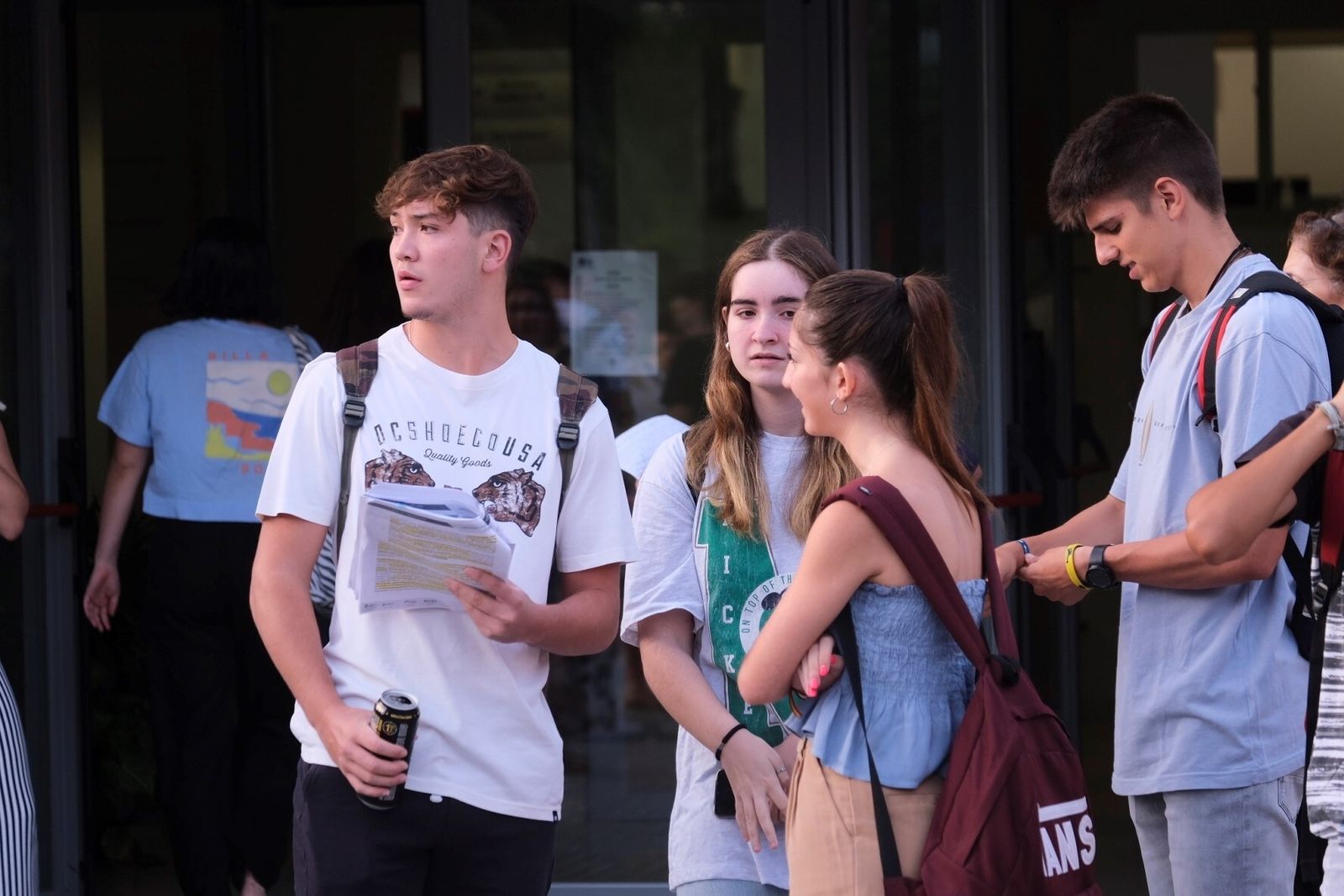 El primer día de la Selectividad extraordinaria de julio en Córdoba, en imágenes