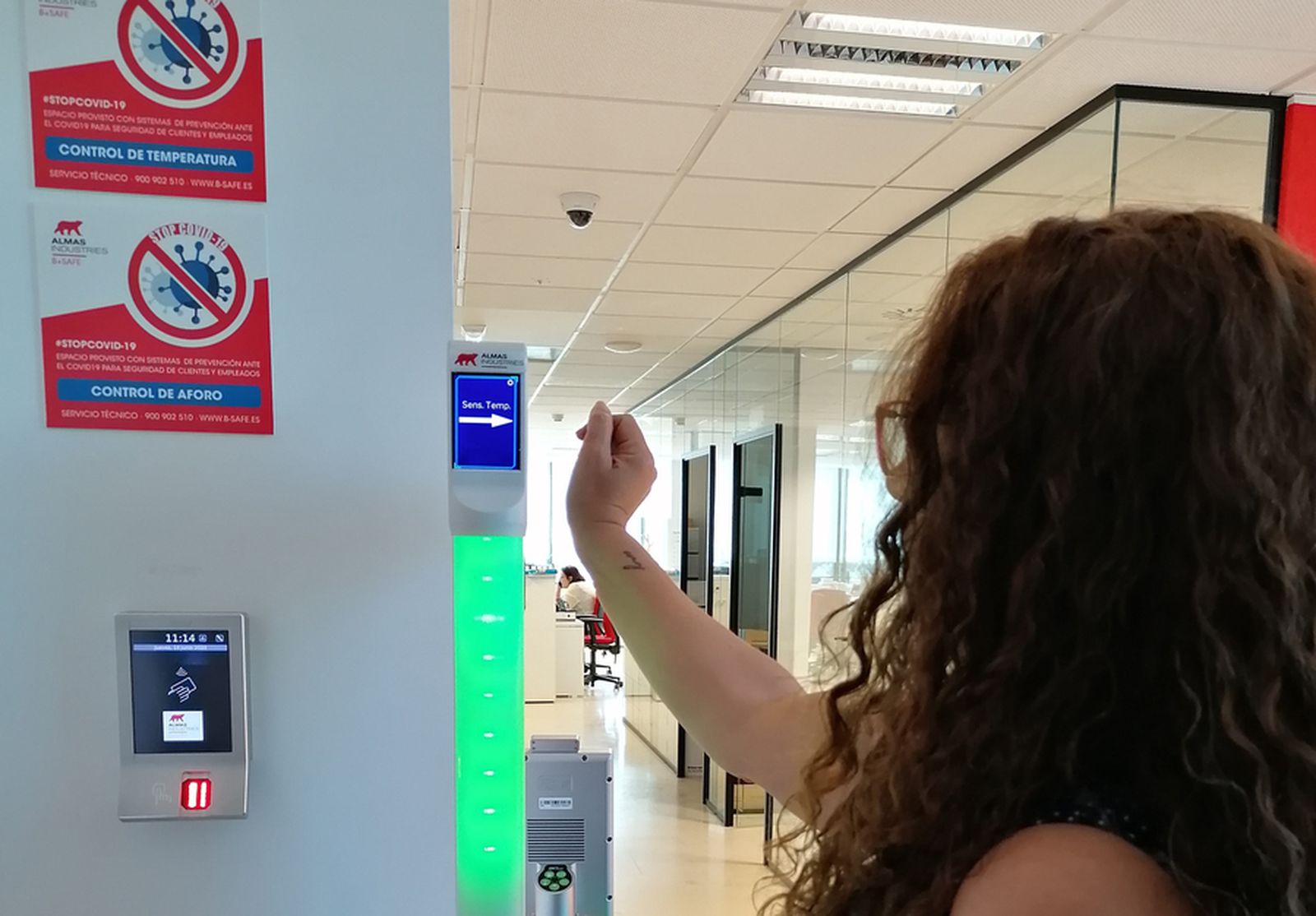 Control de temperatura.