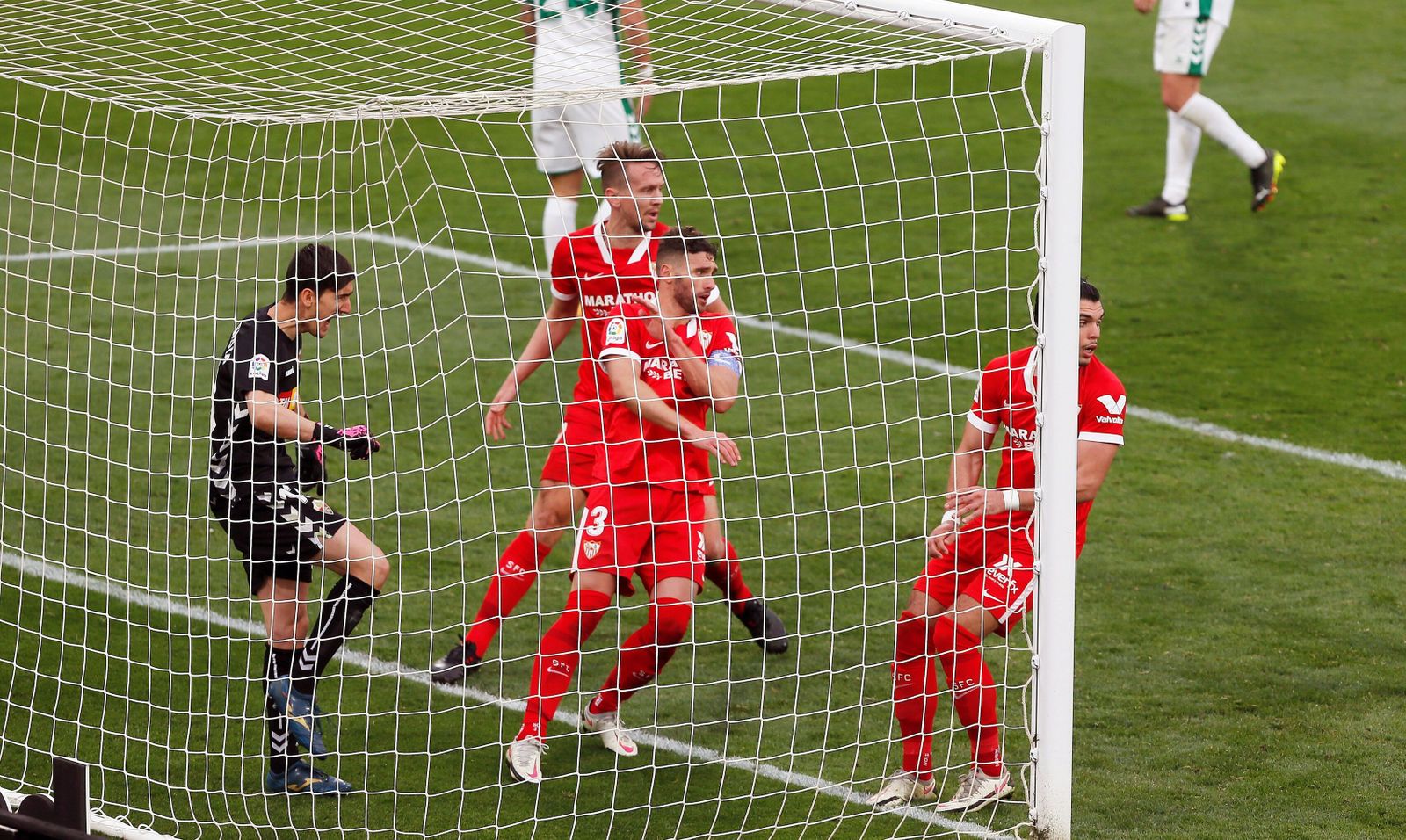 Las imágenes del Elche-Sevilla
