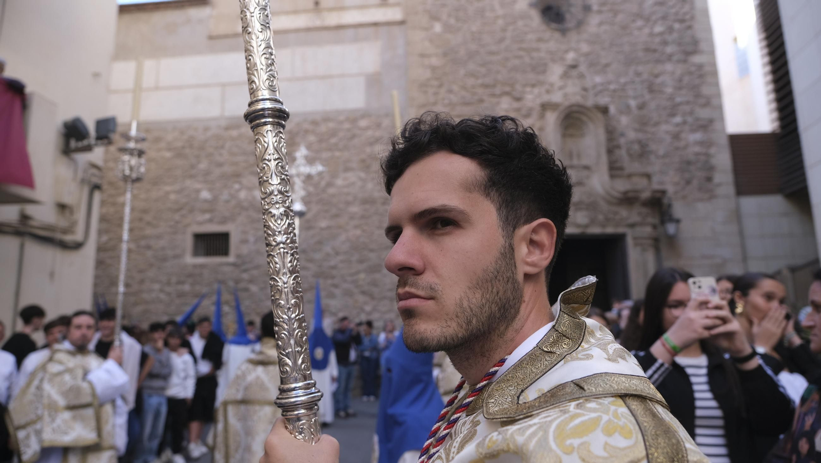 Prendimiento en la Semana Santa de Almería 2025