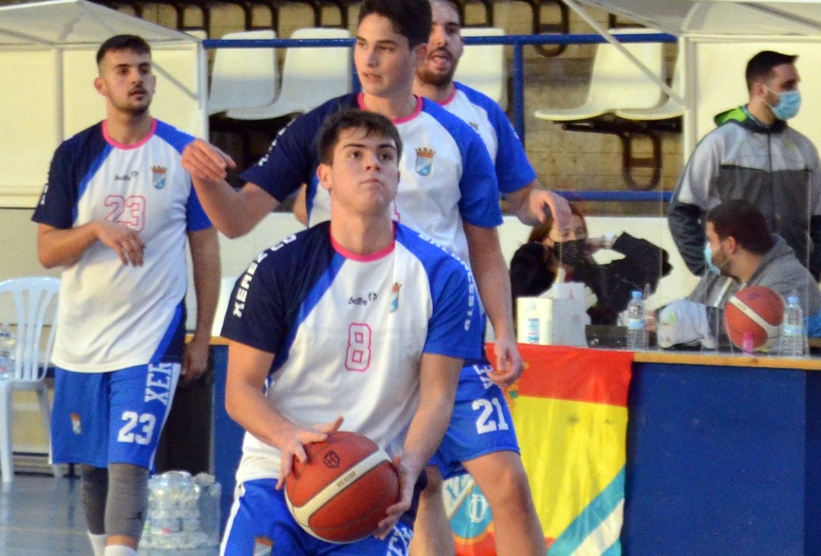 Carlos Sánchez, jugador del Baloncesto Xerez CD.
