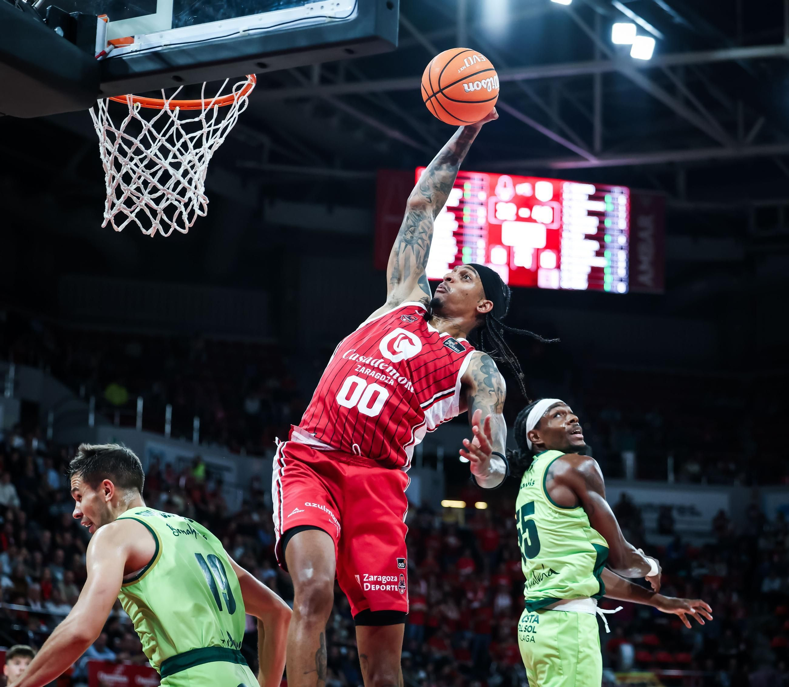 Casademont Zaragoza-Unicaja, en fotos