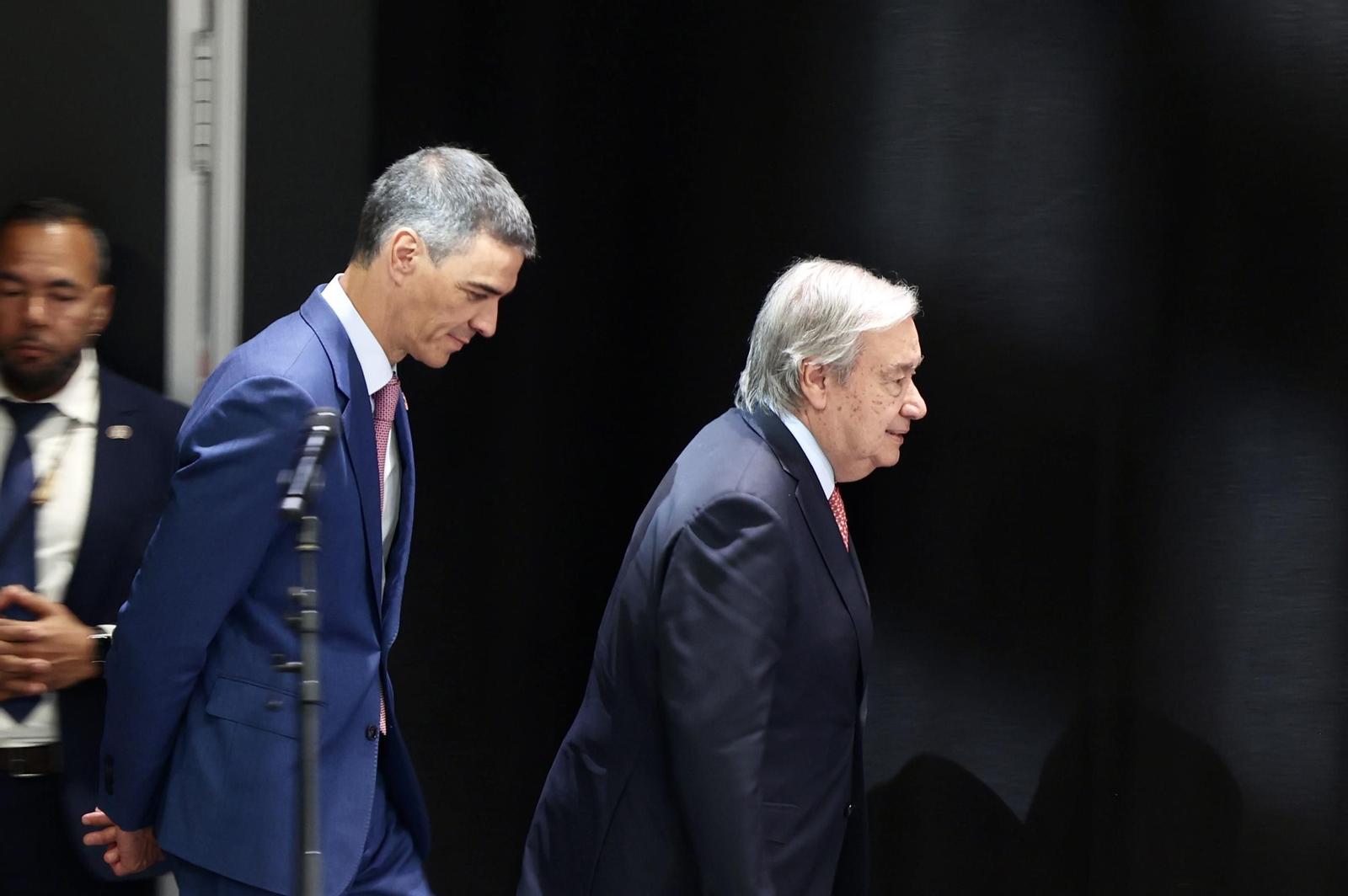 Las fotos de la primera jornada de la cumbre de la ONU en Sevilla