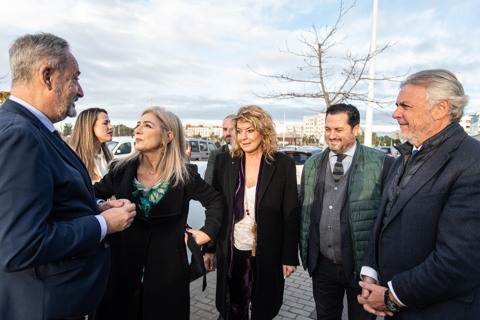 Imágenes de la visita de la Consejera de Desarrollo Educativo y Formación Profesional al nuevo colegio del Ensanche