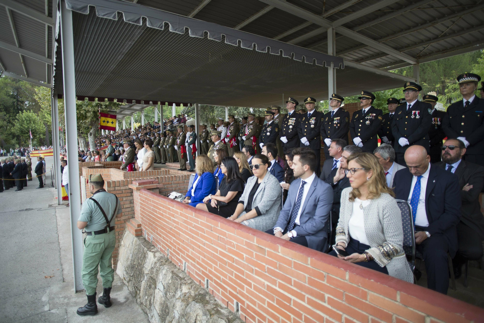 Parada militar de La Legión en su 99 aniversario