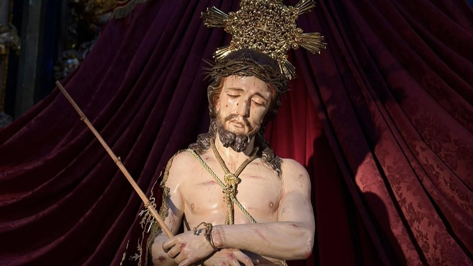 Altar de Cultos Señor de la Humildad de Granada, Cristo Rey 2025.jpg