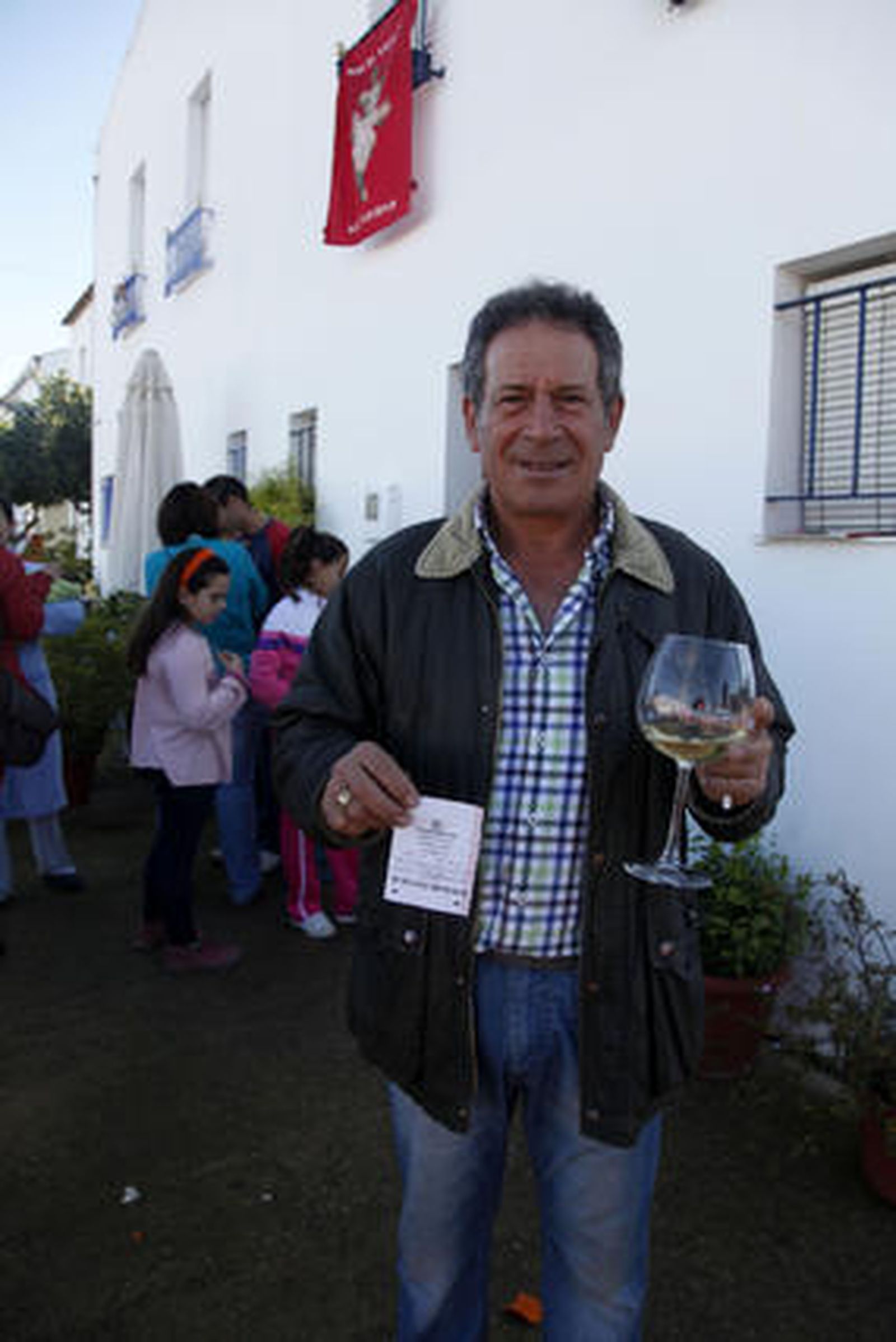 Villarrasa celebra la llegada del Gordo