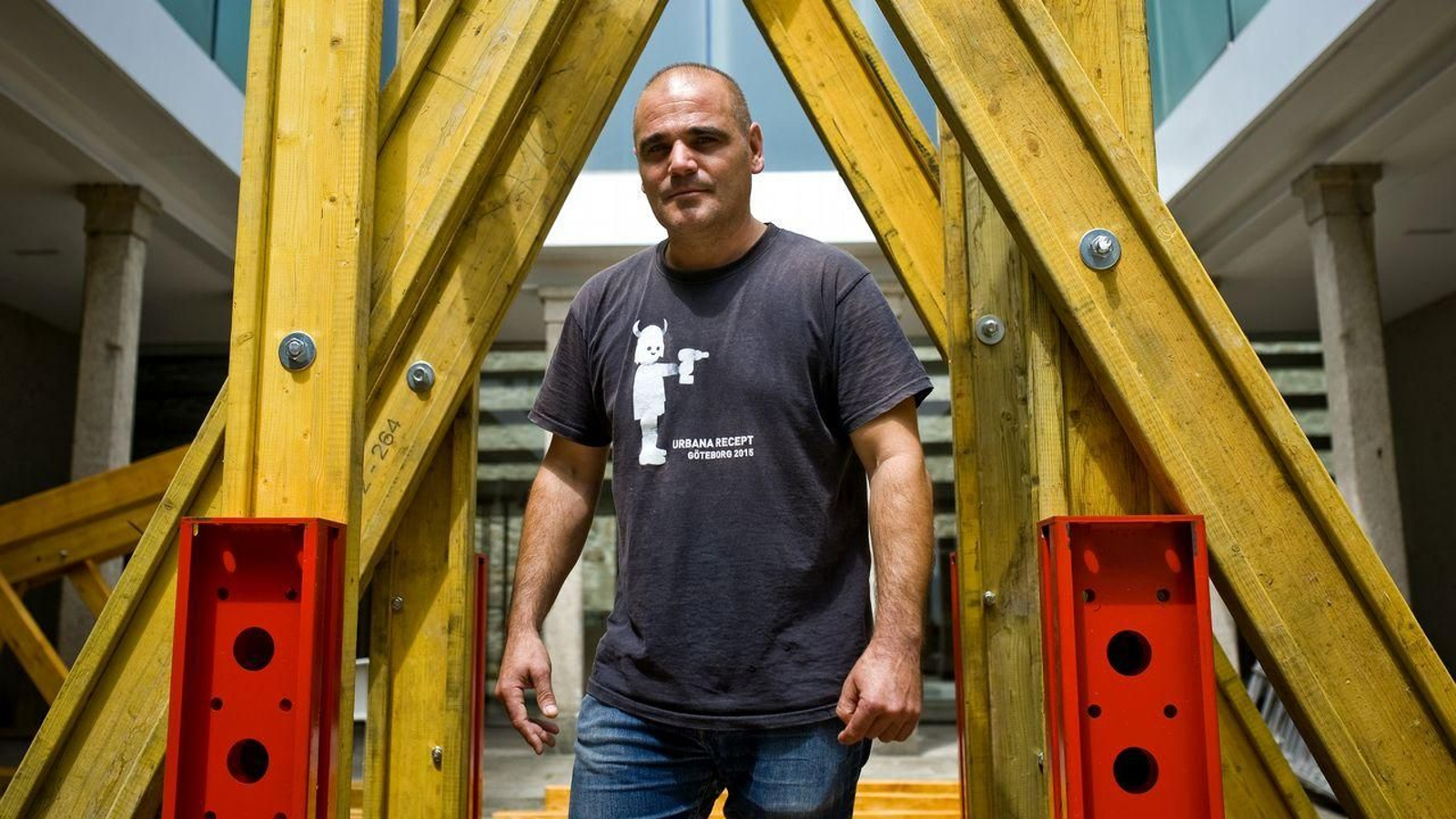 El arquitecto Santiago Cirugeda.