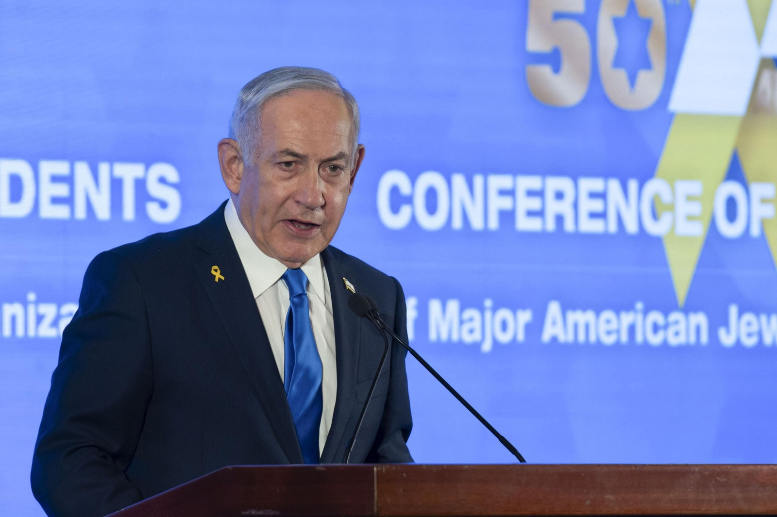 Netanyahu condena la decisión de Macron de reconocer el Estado de Palestina.