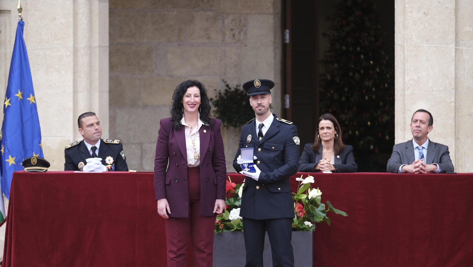 La Policía Local de Almería celebra su patrón San Esteban, en imágenes