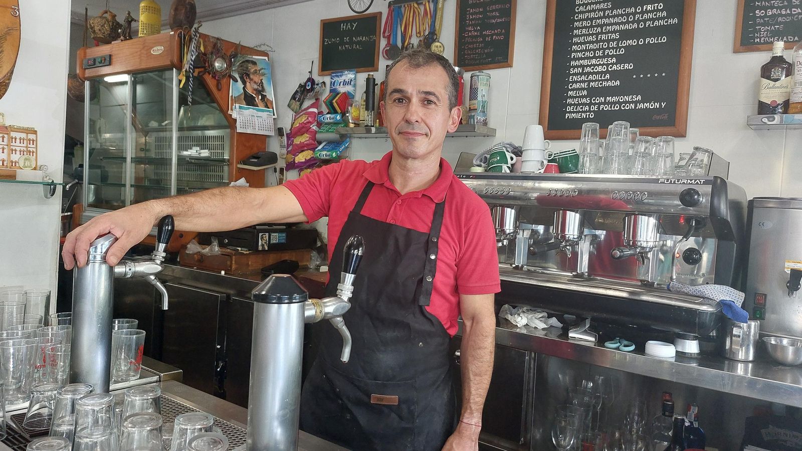 Miguel, del bar Galería.