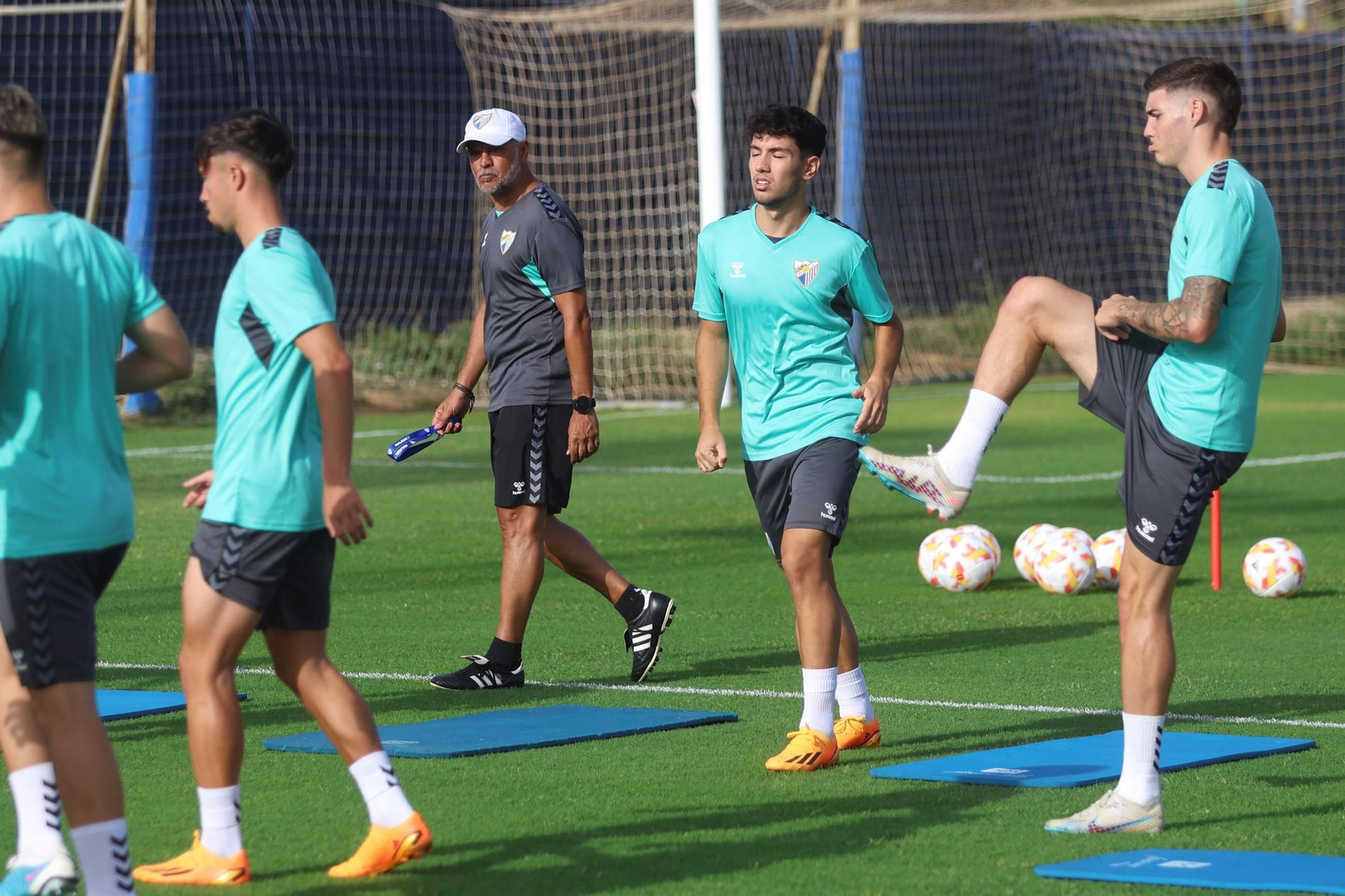 El paso de Sergio Pellicer por el Málaga CF, en fotos