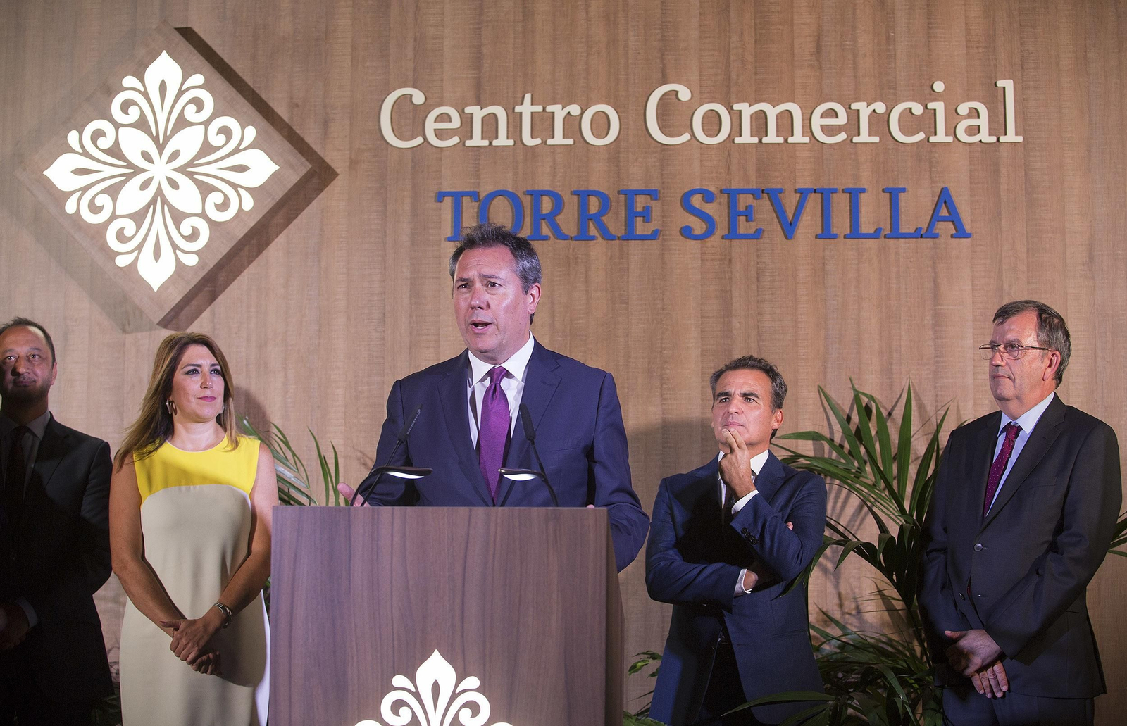 La inauguración del centro comercial Torre Sevilla, en imágenes