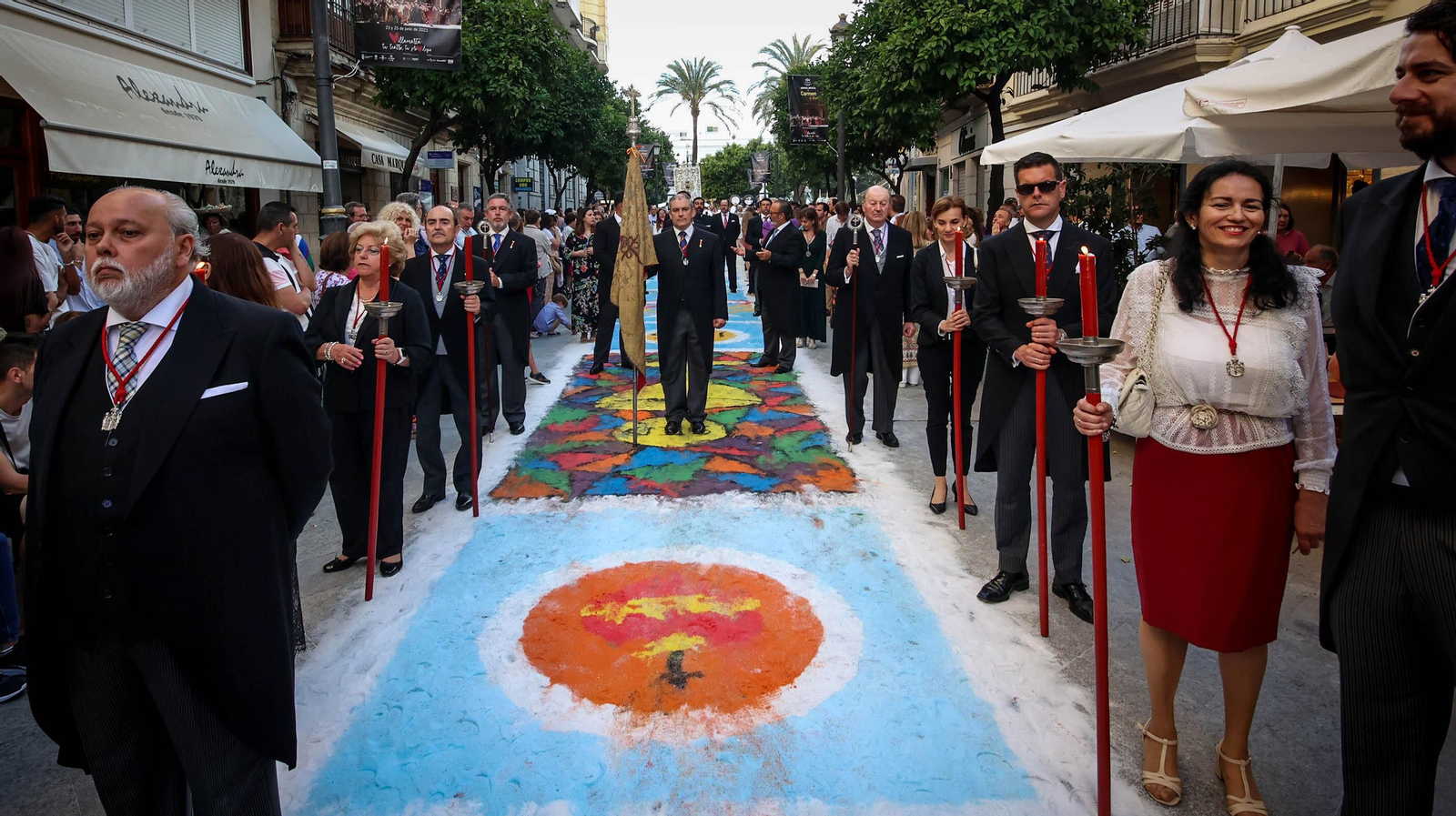 Procesión del Corpus 2023 en Jerez